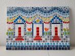 Schilderij mozaïek oud Hollandse huisjes nieuw, Huis en Inrichting, Ophalen of Verzenden, Nieuw