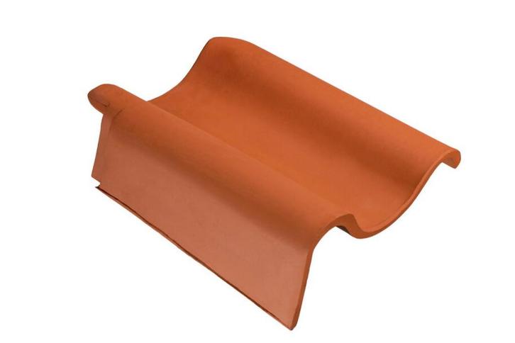 Oud hollandse gevelpannen kantpannen natuurrood 48stks, Doe-het-zelf en Verbouw, Dakpannen en Dakbedekking, Nieuw, Dakpannen, Steen of Klei