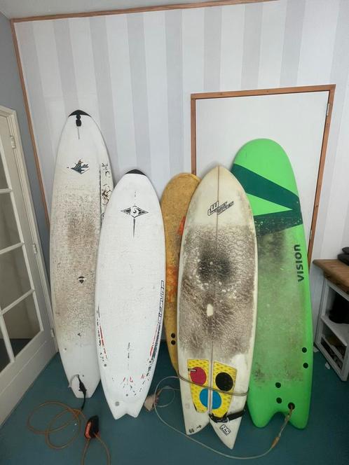 Surfboards, Watersport en Boten, Golfsurfen, Gebruikt, Fish, Met vinnen, Ophalen