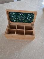 Theedoos van Bamboe - Mooie Opbergdoos Pukka, Huis en Inrichting, Ophalen of Verzenden, Minder dan 50 cm, Minder dan 50 cm