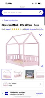 2 Kinderbedden, Kinderen en Baby's, Kinderkamer | Bedden, Ophalen, Zo goed als nieuw, 180 cm of meer, 85 tot 100 cm