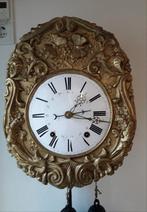 geheel gereviseerde Comtoise klok. 1895, Antiek en Kunst, Ophalen