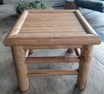 Vintage bamboe plantentafeltje, Ophalen of Verzenden, Gebruikt