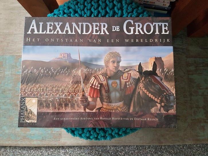 Spel Alexander De Grote van Phalanx voor 2-5 spelers NIEUW, Hobby en Vrije tijd, Gezelschapsspellen | Bordspellen, Nieuw, Ophalen of Verzenden