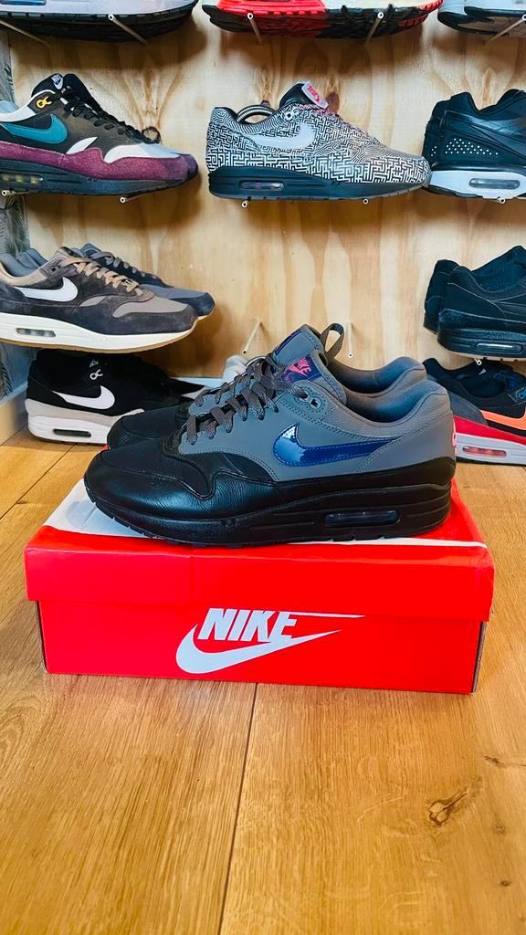 Nike Air Max 1 - Ripstop Dark Grey, Kleding | Heren, Schoenen, Zo goed als nieuw, Overige kleuren, Ophalen of Verzenden