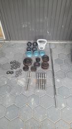 Gewichten+dumbells, Sport en Fitness, Fitnessmaterialen, Ophalen, Gebruikt, Armen, Overige typen