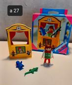 Playmobil poppenkast als nieuw compleet in doos, Ophalen of Verzenden, Zo goed als nieuw, Complete set