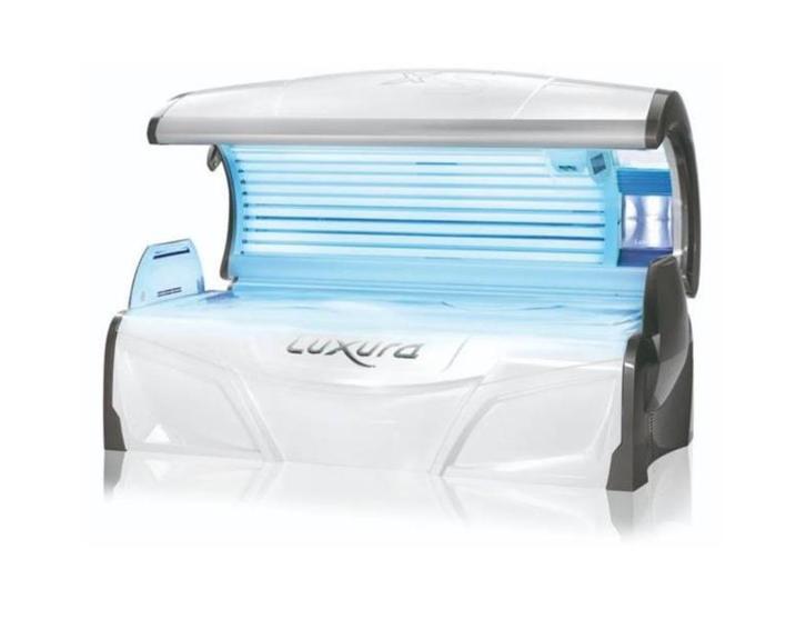 Luxura x5 zonnebank, Witgoed en Apparatuur, Zonnebanken en Gezichtsbruiners, Niet werkend, Zonnebank dubbelzijdig, 15 lampen of meer