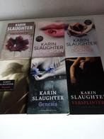 Te koop diverse romans van Karin Slaughter., Gelezen, Nederland, Ophalen