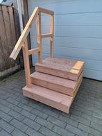 Douglas houten opstap voor chalet, Tinyhouse, Pipowagen, Caravans en Kamperen, Ophalen of Verzenden
