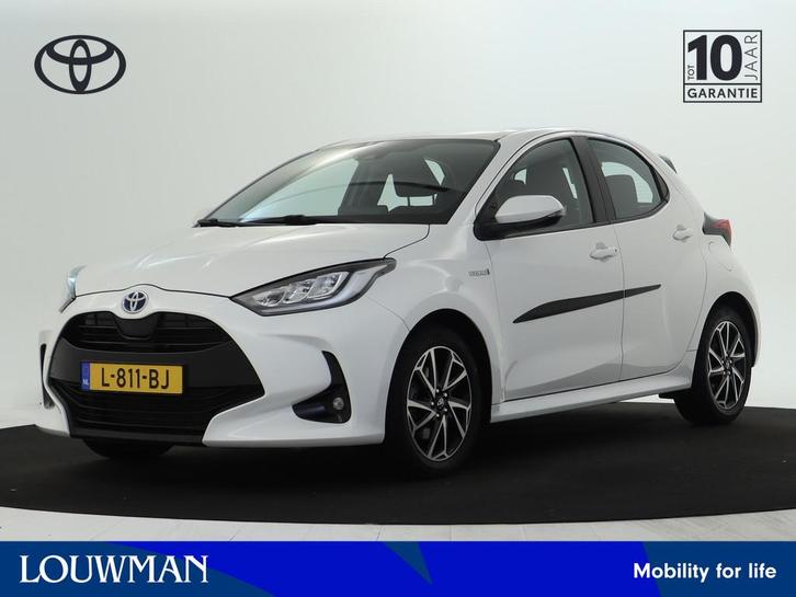 Toyota Yaris 1.5 Hybrid Dynamic (bj 2021, automaat), Auto's, Toyota, Bedrijf, Te koop, Yaris, ABS, Achteruitrijcamera, Adaptive Cruise Control