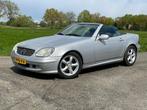 Mercedes SLK 320 V6 3.2 Roadster AUT 2000 Grijs, Origineel Nederlands, Te koop, Zilver of Grijs, Sportpakket