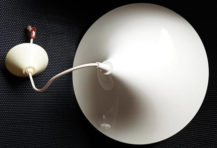 Dijkstra  vintage Heksenhoed - Hanglamp - Trompetlamp, Huis en Inrichting, Lampen | Hanglampen, Zo goed als nieuw, 50 tot 75 cm