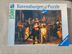 Ravensburger 'De Nachtwacht' 1500 stukjes, Ophalen, Zo goed als nieuw