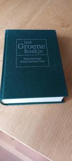 Het "GROENE BOEKJE". officiële woordenlijst Nederlandse Taal, Ophalen of Verzenden, Zo goed als nieuw, Overige uitgevers, Nederlands