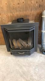 Inbouw haard faber prisma 5.58 kw, Ophalen, Gebruikt, Gas, Inbouw