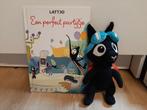 IKEA sagoskatt parachutist kat knuffel + boek, Kinderen en Baby's, Speelgoed | Knuffels en Pluche, Ophalen of Verzenden