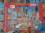 Ravensburger cities of the world comic puzzel New York, Gebruikt, Ophalen of Verzenden
