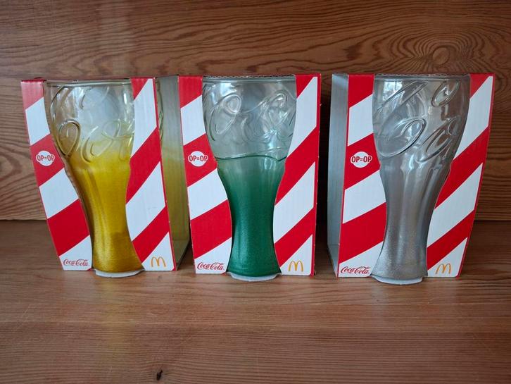Coca Cola glazen limited edition, Verzamelen, Glas en Borrelglaasjes, Nieuw, Frisdrankglas, Ophalen of Verzenden