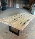 Salontafel oud grenen wagonplanken, Ophalen, Nieuw, 50 tot 100 cm, Minder dan 50 cm