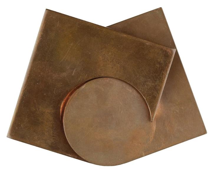 Penning VPK 1980 Teding van Berkhout : Vierkant en Cirkel, Postzegels en Munten, Penningen en Medailles, Overige materialen, Nederland