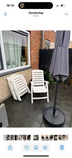 3 tuinstoelen te koop, Ophalen of Verzenden, Zo goed als nieuw