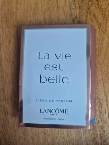 La Vie Est Belle sample proefje NIEUW parfum dames testertje beschikbaar voor biedingen