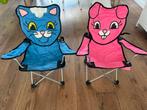 2 Kinder Camping Stoeltjes - Kat & Konijn, Ophalen of Verzenden, Zo goed als nieuw, Stoel