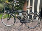 Herenfiets met voor- en achterdrager, Fietsen en Brommers, Ophalen, Gebruikt, Overige merken, Versnellingen