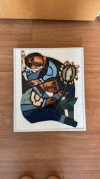 Handgemaakt keramisch schilderij van Henk Potters, Antiek en Kunst, Antiek | Keramiek en Aardewerk, Ophalen of Verzenden