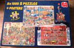 Jan van Haasteren puzzels, Ophalen of Verzenden, 500 t/m 1500 stukjes, Zo goed als nieuw, Legpuzzel