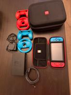 Nintendo Switch met accessoires + SD-kaart met spel FC 24, Ophalen of Verzenden, Zo goed als nieuw, Met 1 controller, Switch Original