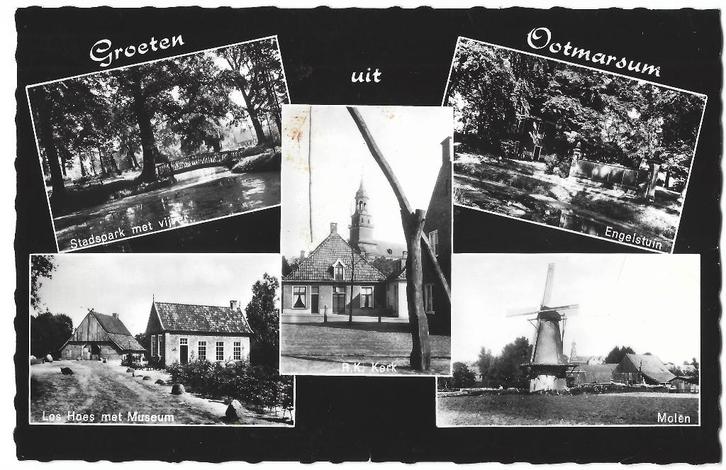 Ootmarsum, Groeten uit Ootmarsum. Opruimingskaart, Verzamelen, Ansichtkaarten | Nederland, Gelopen, Overijssel, 1960 tot 1980