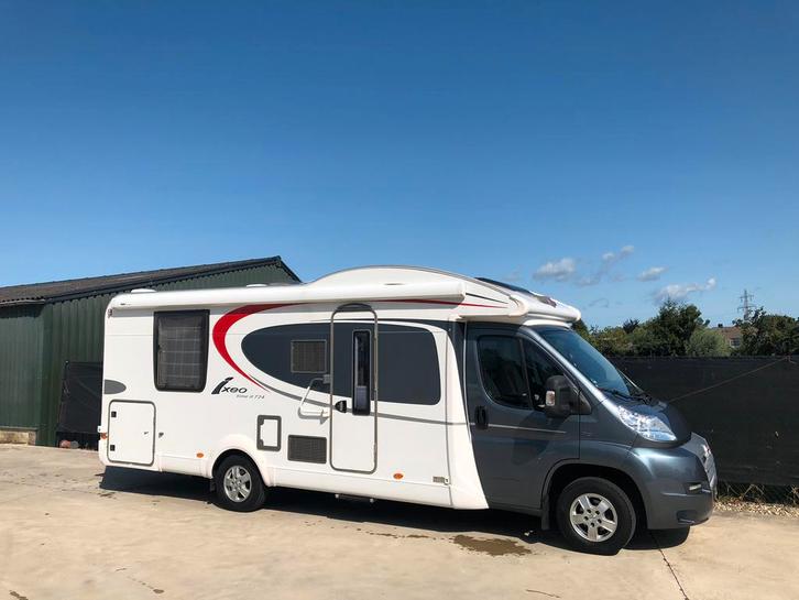 MOOIE Burstner iT734 Bj 2012 Queensbed+Hefbed 4 pers 108dkm, Caravans en Kamperen, Campers, Particulier, tot en met 4, Half-integraal