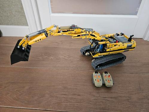 Lego Technic 8043 - Graadmachine powerfunctions, Kinderen en Baby's, Speelgoed | Duplo en Lego, Gebruikt, Lego, Complete set, Ophalen of Verzenden