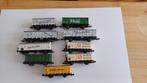 9x oudbouw goederenwagons, Overige merken, Gebruikt, Gelijkstroom, Verzenden