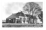 990285 Spaarnwoude Verenigingsgebouw 1959 NH Gelopen met, Ophalen of Verzenden, 1940 tot 1960, Gelopen, Noord-Holland