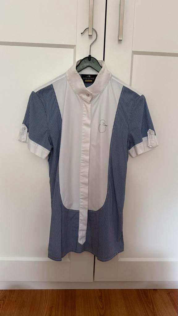 Equiline Wedstrijdshirt Dames Maat 38, Dieren en Toebehoren, Paardrijkleding, Gebruikt, Dames, Bovenkleding, Springen, Ophalen of Verzenden
