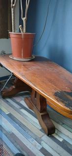 Tafel gemaakt van zeil boot zwaarder, Ophalen of Verzenden, Rechthoekig, 75 cm of meer, 60 cm of meer