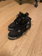 Nike Jordan 4 - Black Canvas (EU 46), Kleding | Heren, Schoenen, Ophalen of Verzenden, Zo goed als nieuw, Zwart, Sneakers of Gympen