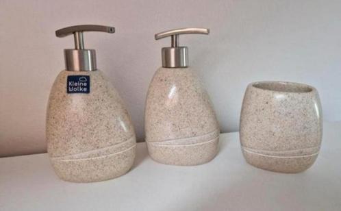 Zeepdispensers en tandenborstelbeker Kleine Wolke, Huis en Inrichting, Badkamer | Badtextiel en Accessoires, Nieuw, Overige typen