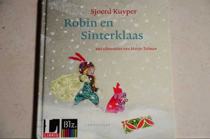 Robin en Sinterklaas / Sjoerd Kuyper , Boeken, Kinderboeken | Kleuters, Zo goed als nieuw, Fictie algemeen, Jongen of Meisje, Voorleesboek