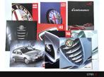 Alfa Romeo – Verzameling met 9 folders, Verzenden, Zo goed als nieuw, Alfa Romeo