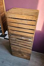 3 Houten Fruitkisten, Huis en Inrichting, Woonaccessoires | Kisten, Ophalen, Minder dan 50 cm, Minder dan 50 cm