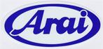 Arai Helmet sticker #3, Ophalen of Verzenden