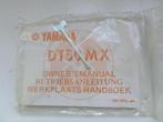 YAMAHA DT50 MX WERKPLAATS HANDBOEK, Fietsen en Brommers, Brommeronderdelen | Oldtimers, Ophalen of Verzenden, Nieuw, Overige typen