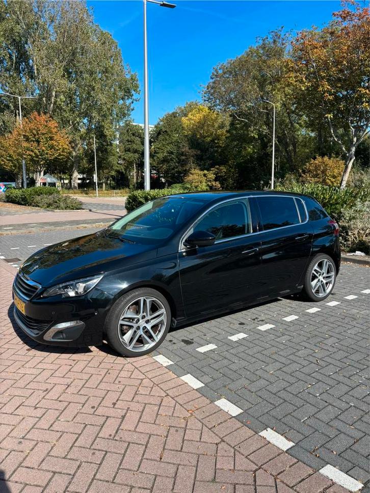 Peugeot 308 1.6 THP 115KW (156 pk) 5-DRS 2014 Zwart, Auto's, Peugeot, Particulier, Benzine, B, Hatchback, Handgeschakeld, Origineel Nederlands