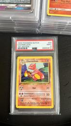 Charmeleon 24 Base Set 1st Edition (Dutch) PSA 9, Hobby en Vrije tijd, Verzamelkaartspellen | Pokémon, Nieuw, Foil, Ophalen of Verzenden