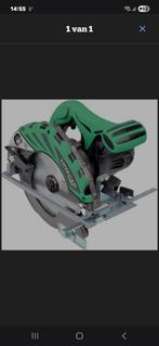 Hitachi Cirkelzaag - Krachtig en Precisie, Gebruikt, Cirkelzaag, 600 tot 1200 watt, Ophalen of Verzenden