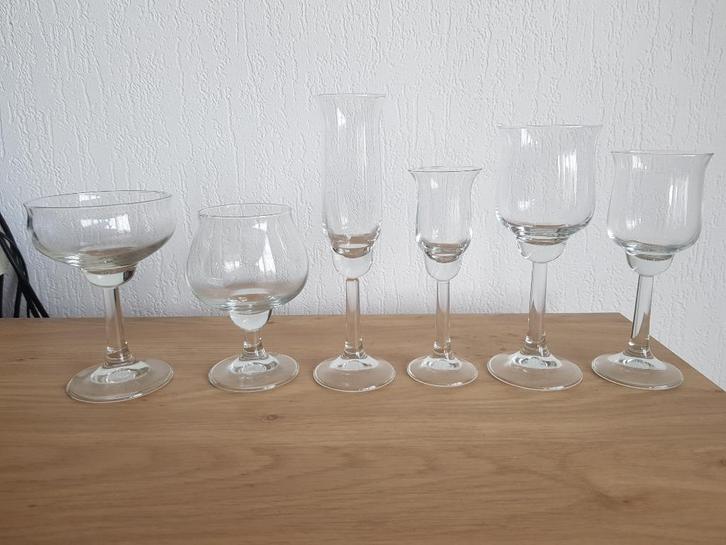 Vintage Royal Ambassador 45 delig glasservies, Antiek en Kunst, Antiek | Glas en Kristal, Ophalen